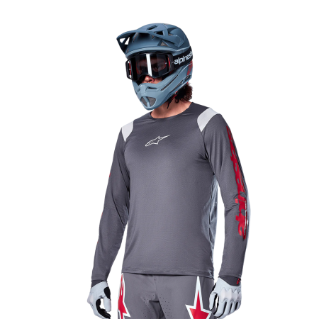 Джерси Alpinestars A-SUPRA ASTAR LS JERSEY DARK GRAY, XXL