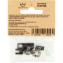 Ковпачки для ніпелів Peaty's x Chris King Tubeless Valves Accessory Kit, Black