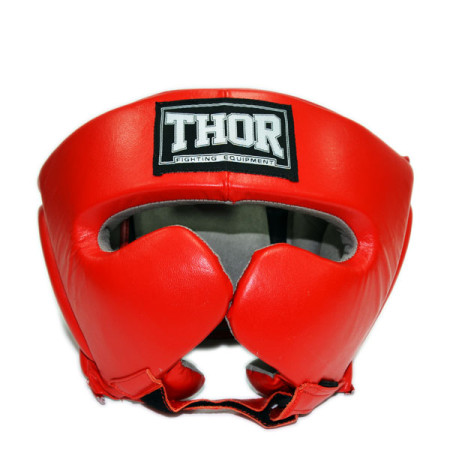  Шолом для бокса THOR 716 S /PU / червоний