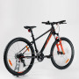 Велосипед KTM CHICAGO 272 27.5" рама L/48, черный матовый (оранжевый), 2022