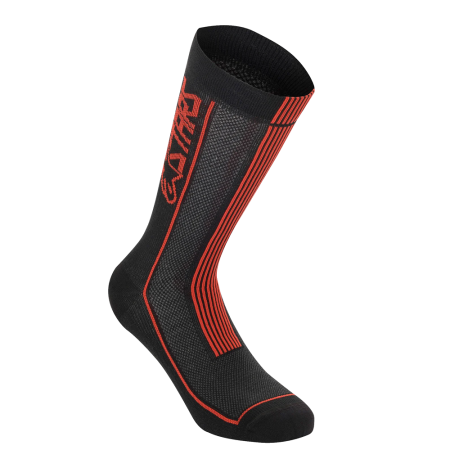 Носки Alpinestars SUMMER SOCKS 22 BLK BRIGHT RED, M