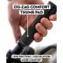 Гріпси Peaty's Monarch Grip, Thick 32>34mm, Knurl Race Control, Gum