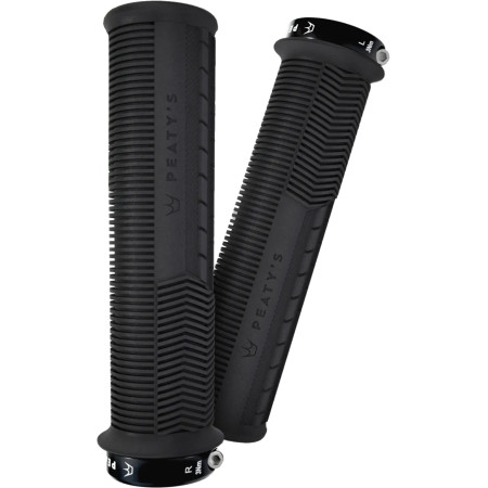 Грипсы Peaty's Monarch Grip Mushroom, Thick 32>34mm, Trail Comfort, Black