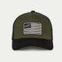  Кепка Alpinestars FLAG SNAPBACK HAT MILITARY/BLK, OS