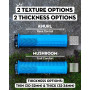  Гріпси Peaty's Monarch Grip Mushroom, Thin 30>32mm, Trail Comfort, Turquoise