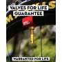 Ниппели Peaty's x Chris King Tubeless Valves, 42mm, Bourbon