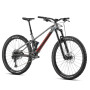 Велосипед MONDRAKER FOXY 29" T-M, Black / Nimbus Grey / Flame Red (2023/2024)