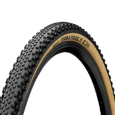 Покрышка бескамерная Continental Terra Trail ProTection 28" | 700 x 40C | 28 x 1.50 black/cream , складная skin