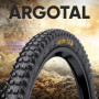 Покрышка бескамерная Continental Argotal Enduro Soft 27.5 x 2.40 чёрная складная skin