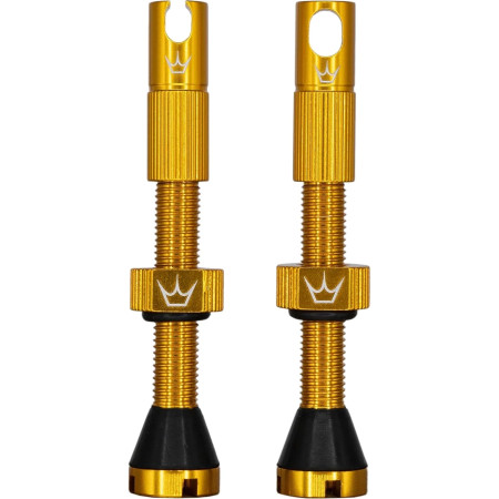 Ниппели Peaty's x Chris King Tubeless Valves, 42mm, Gold