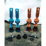 Ниппели Peaty's x Chris King Tubeless Valves, 42mm, Gold