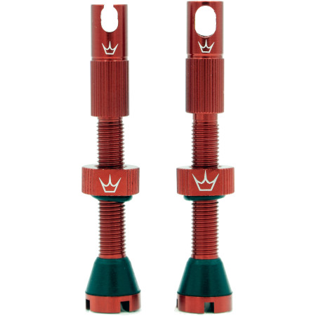 Ниппели Peaty's x Chris King Tubeless Valves, 42mm, Red