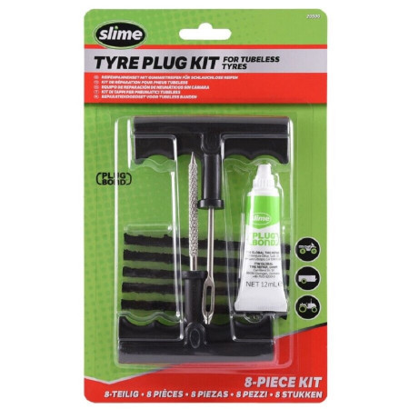  Ремкомплект для безкамерки Slime Tubeless Tire Plug Repair Puncture Kit