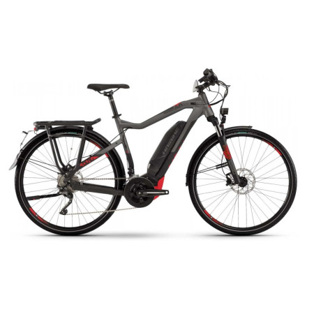 Электровелосипед Haibike SDURO Trekking 8.0 men 500Wh 20 s. XT 28", рама L,черно-титан-красный, 2020