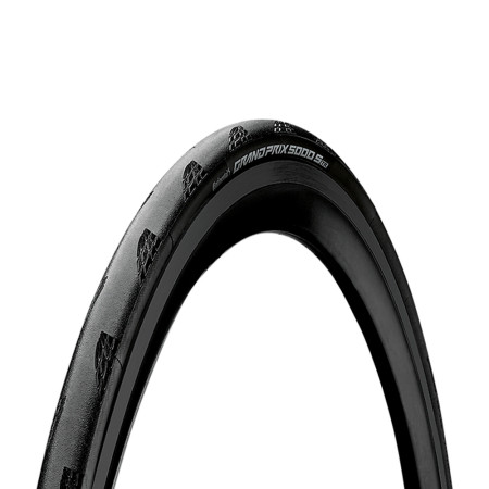 Покришка безкамерна Continental Grand Prix 5000S 28" | 700 x 28C, черная, складная, BlackChili, технология Active Comfort, Lazer Grip