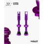 Ниппели Peaty's x Chris King Tubeless Valves, 42mm, Violet