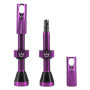  Ніпелі Peaty's x Chris King Tubeless Valves, 42mm, Violet