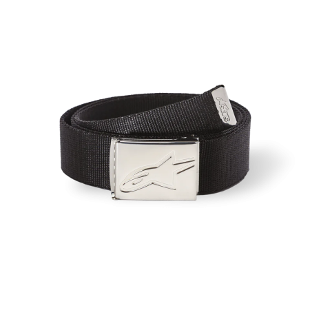 Ремень Alpinestars AGELESS WEB BELT BLACK/CHROME, OS