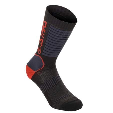 Носки Alpinestars PARAGON LITE SOCKS 19 BLK BRIGHT RED, M