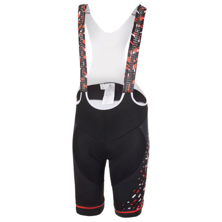 Шорти Factory Racing Bib Shorts, l, чорно-червоно-білі