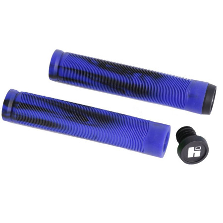 Грипсы для трюкового самоката Hipe H4 Duo, 155мм, black/blue,