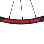 Набор наклеек на обода SPANK Decal kit, Red