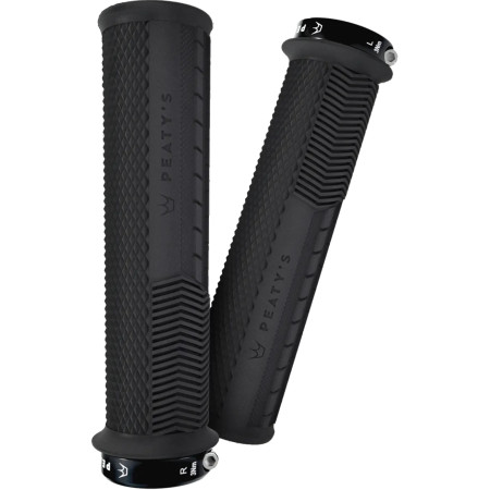 Грипсы Peaty's Monarch Grip Knurl, Thin 30>32mm, Race Control, Black