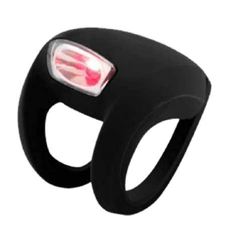 Мигалка задняя Knog Frog Strobe Rear 2.5 Lumens Black