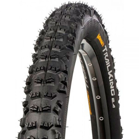 Покрышка бескамерная Continental Trail King, 27.5"х2.40, 60-584, черная, складная, BlackChili, ProTection Apex, Skin, 895гр.