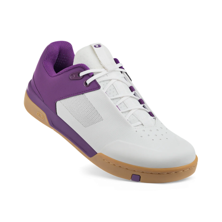 Веловзуття CrankBrothers SHOES STAMP LACE WHITE / PURPLE - GUM OUTSOLE - BERNARD KERR 10.0