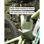 Органайзер на раму для инструмента Peaty's HoldFast Trail Tool Wrap, Moss Green