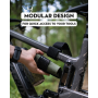 Органайзер на раму для инструмента Peaty's HoldFast Trail Tool Wrap, Moss Green