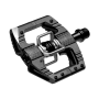 Педали Crankbrothers MALLET E, Black / Black